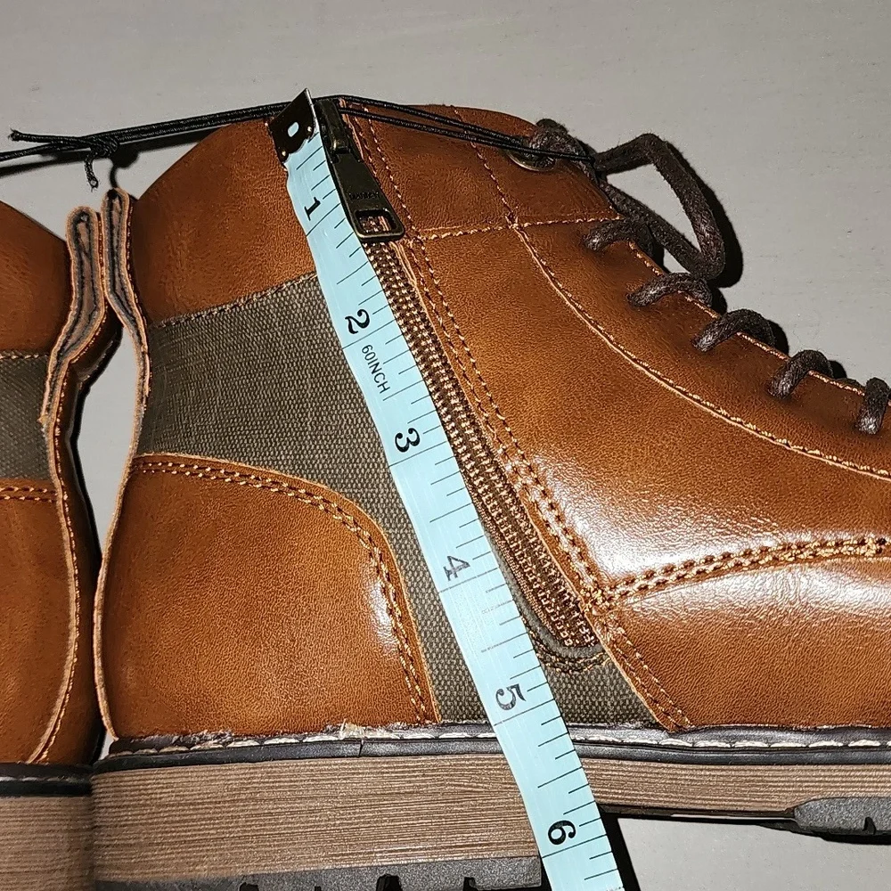 Steve Madden  M-Tittan Men's Brown  Boots Brand New No Tag
